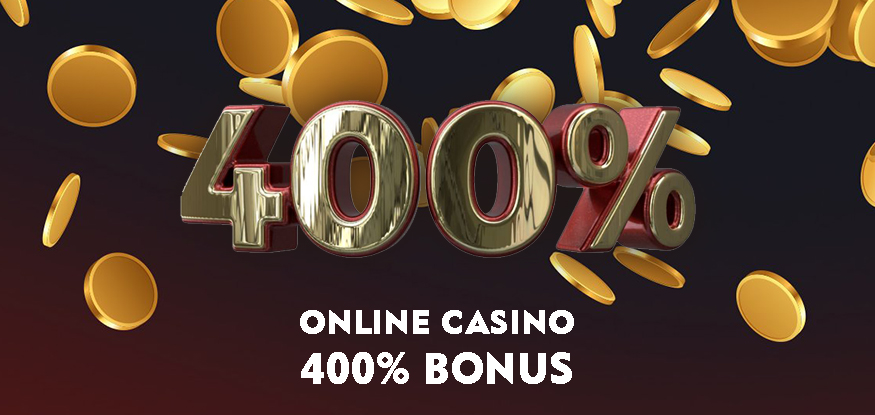 Logo Online Casino 400% Bonus
