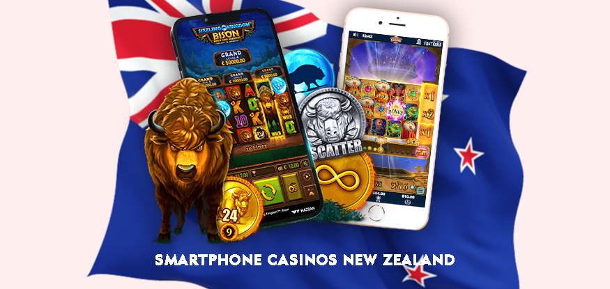 Logo Smartphone Casinos in New Zealand