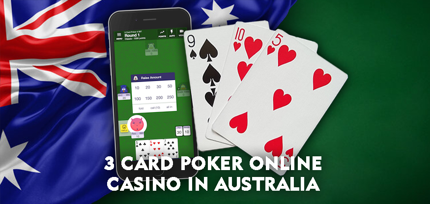 Logo 3 Card Poker Online Casino in Australia