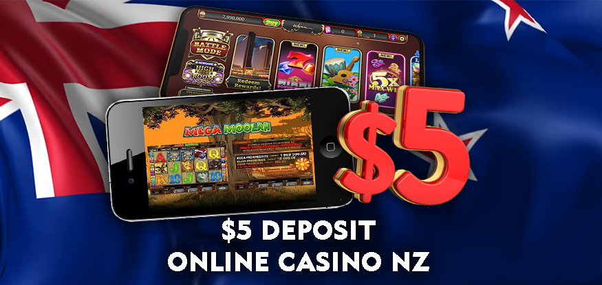 Logo 5$ Deposit Online Casino NZ