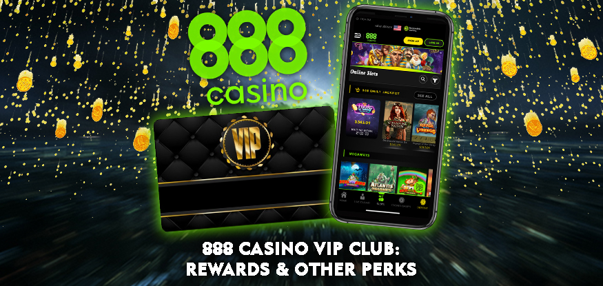 Logo 888 Casino VIP Club: Rewards & Other Perks