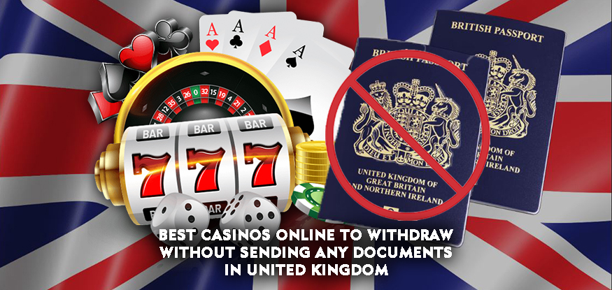 Logo Best Casinos Online to Withdraw Without Sending Any Documents in UK