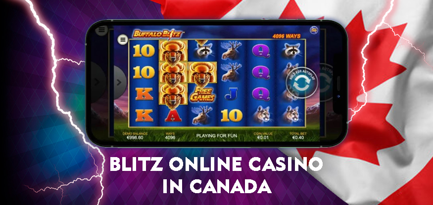 Logo Blitz Online Casino in Canada