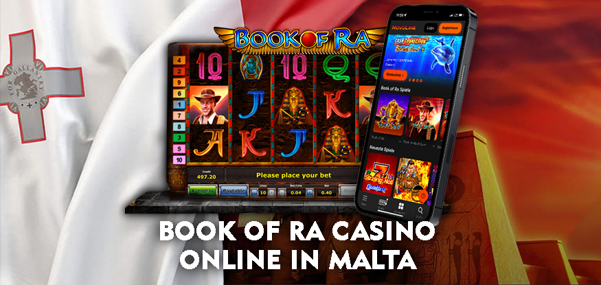Logo Book of Ra Casino Online in Malta