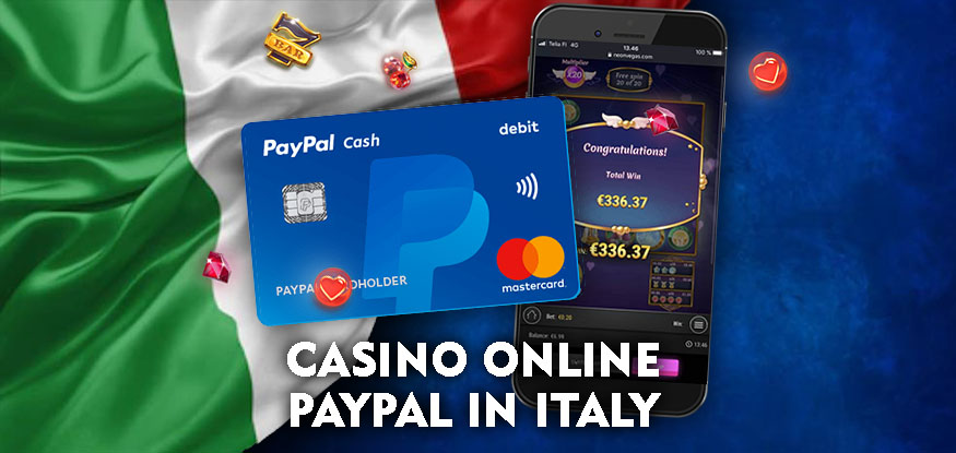 Logo Casino Online Paypal in Italy