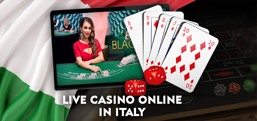 Logo Live Casino Online in Italy