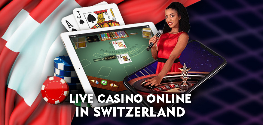 Logo Live Casino Online in Switzerland