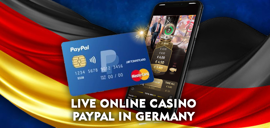 Logo Live Online Casino PayPal in Germany