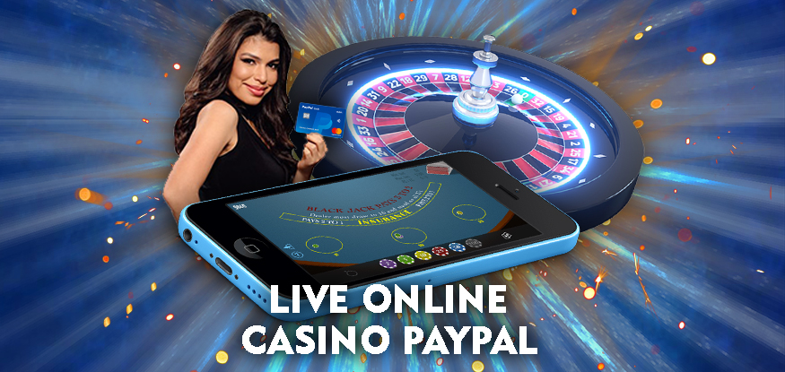 Logo Live Online Casino PayPal