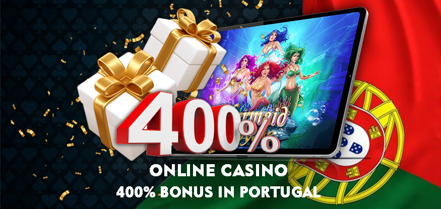 Logo Online Casino 400% Bonus in Portugal