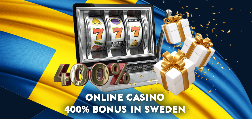 Logo Online Casino 400% Bonus in Sweden