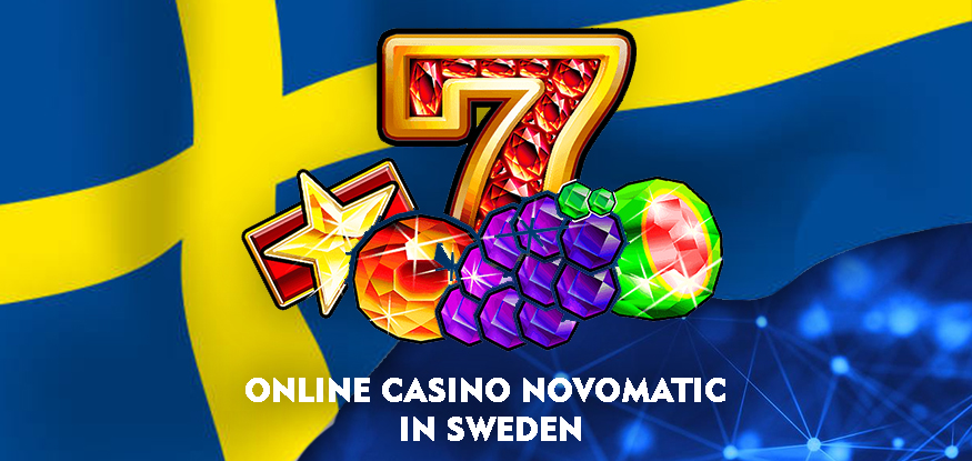 Logo Online Casino Novomatic in Sweden