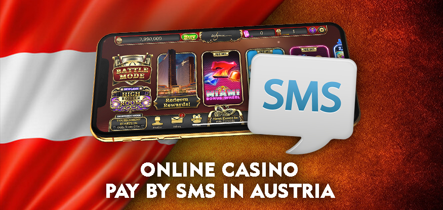 Logo Online Casino Pay by SMS in Austria