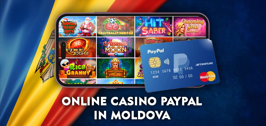 Logo Online Casino PayPal in Moldova