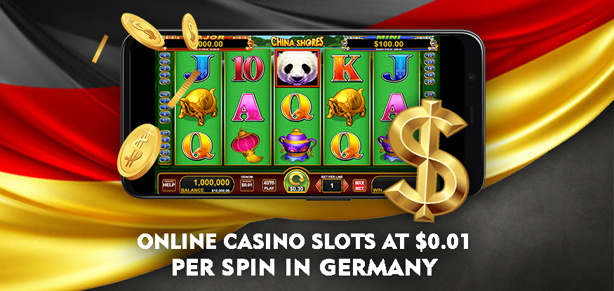 Logo Online Casino Slots at $0.01 Per Spin in Germany