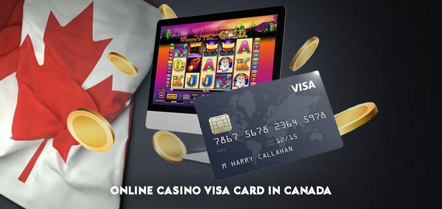 Logo Online Casino Visa Card in Canada