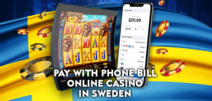 Logo Pay with Phone Bill Online Casino in Sweden