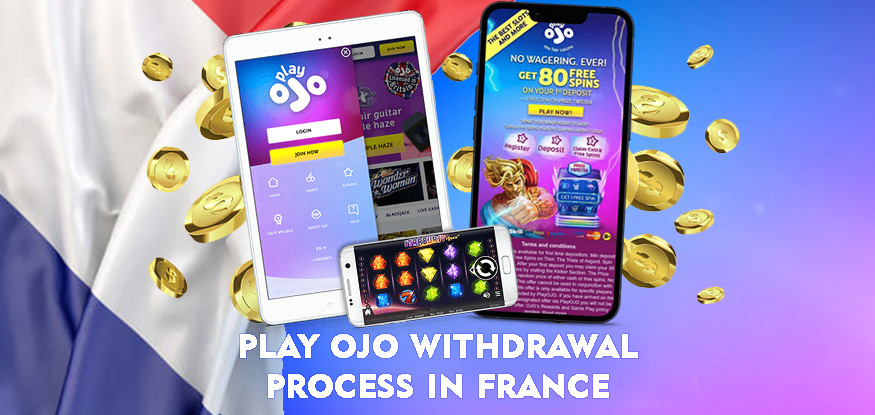 Logo Play Ojo Withdrawal Process in France