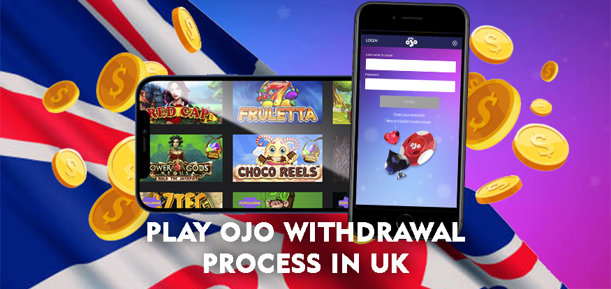 Logo Play Ojo Withdrawal Process in UK