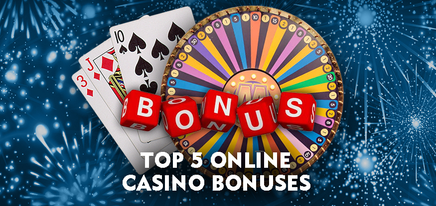 Logo Top 5 Online Casino Bonuses
