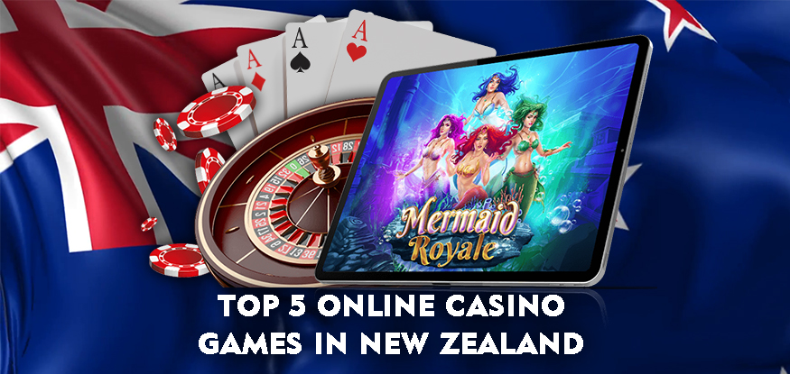 Logo Top 5 Online Casino Games in New Zealand