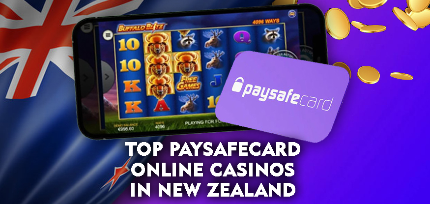 Logo Top Paysafecard Online Casinos in New Zealand