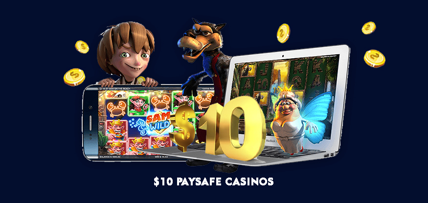 Logo $10 Paysafe Casinos