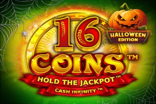 Logo 16 Coins Halloween Edition