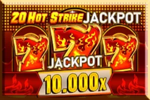 Logo 20 Hot Strike Jackpot