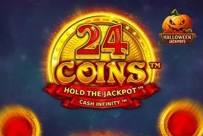 Logo 24 Coins Halloween Jackpots