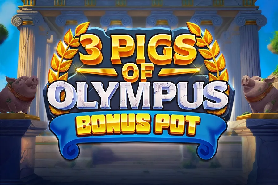 Logo 3 Pigs of Olympus Bonus Pot