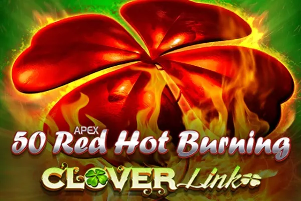 Logo 50 Red Hot Burning Clover Link