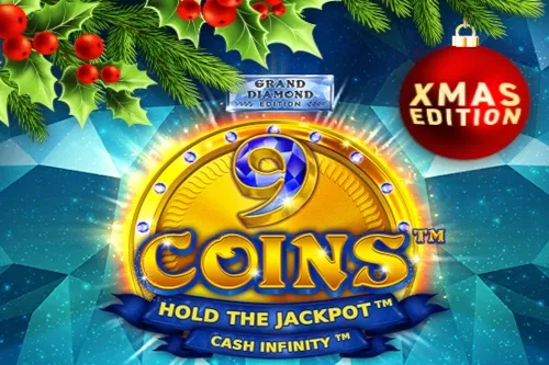 Logo 9 Coins Grand Diamond Xmas