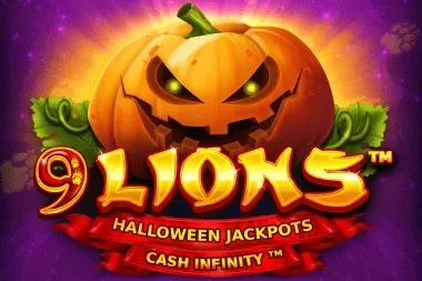 Logo 9 Lions Halloween Jackpots