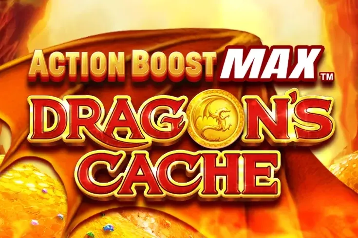 Logo Action Boost Max Dragon's Cache