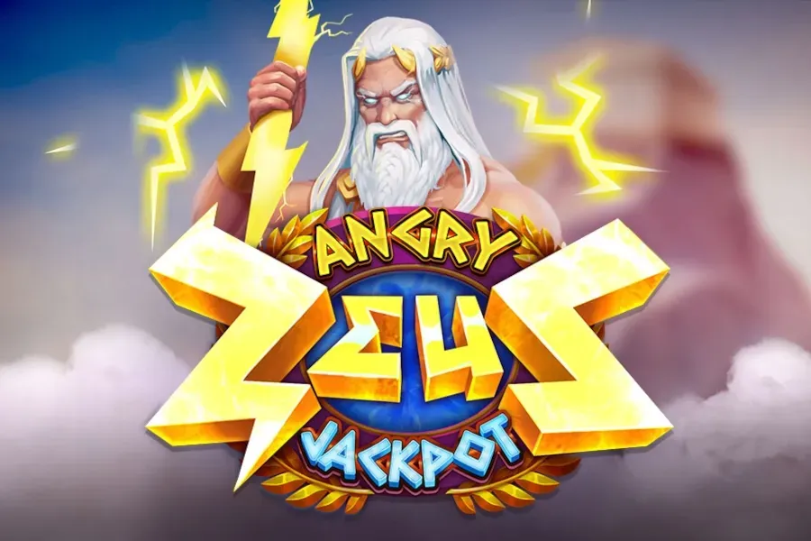 Logo Angry Zeus Jackpot