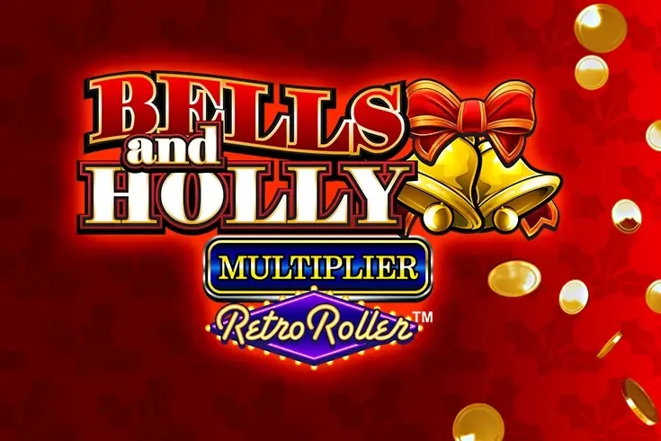 Logo Bells and Holly Multiplier Retro Roller