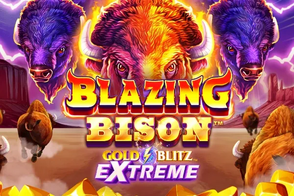 Logo Blazing Bison Gold Blitz Extreme