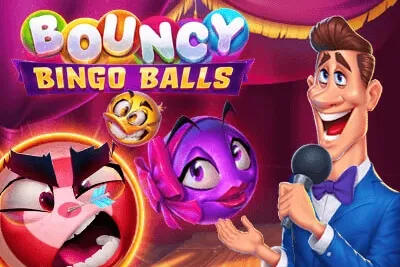 Logo Bouncy Bingo Balls