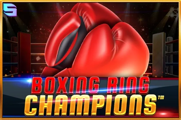 Logo Boxing Ring Champions