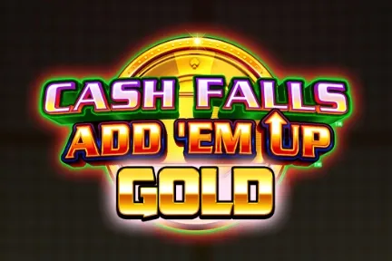 Logo Cash Falls: Add 'Em Up Gold