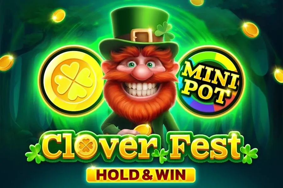 Logo Clover Fest Hold & Win