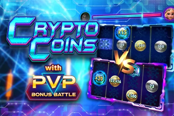 Logo Crypto Coins with PVP Bonus Battle