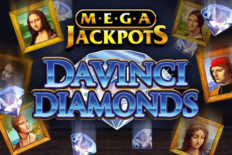Logo Da Vinci Diamonds MegaJackpots
