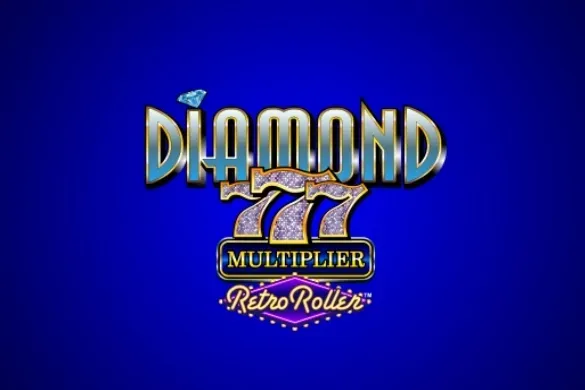 Logo Diamond 777 Multiplier Retro Roller