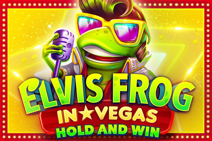 Logo Elvis Frog In Vegas