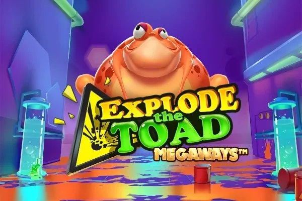 Logo Explode the Toad Megaways