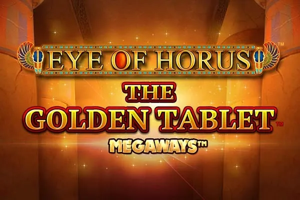 Logo Eye of Horus The Golden Tablet Megaways