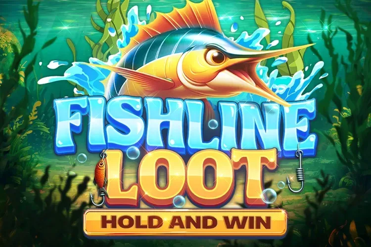 Logo Fishline Loot Hold and Win