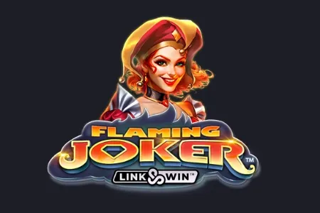 Logo Flaming Joker Link & Win